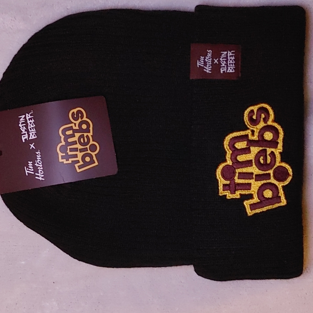 BNWT Gently used LIMITED EDITION Justin Bieber Tim Biebs Toque